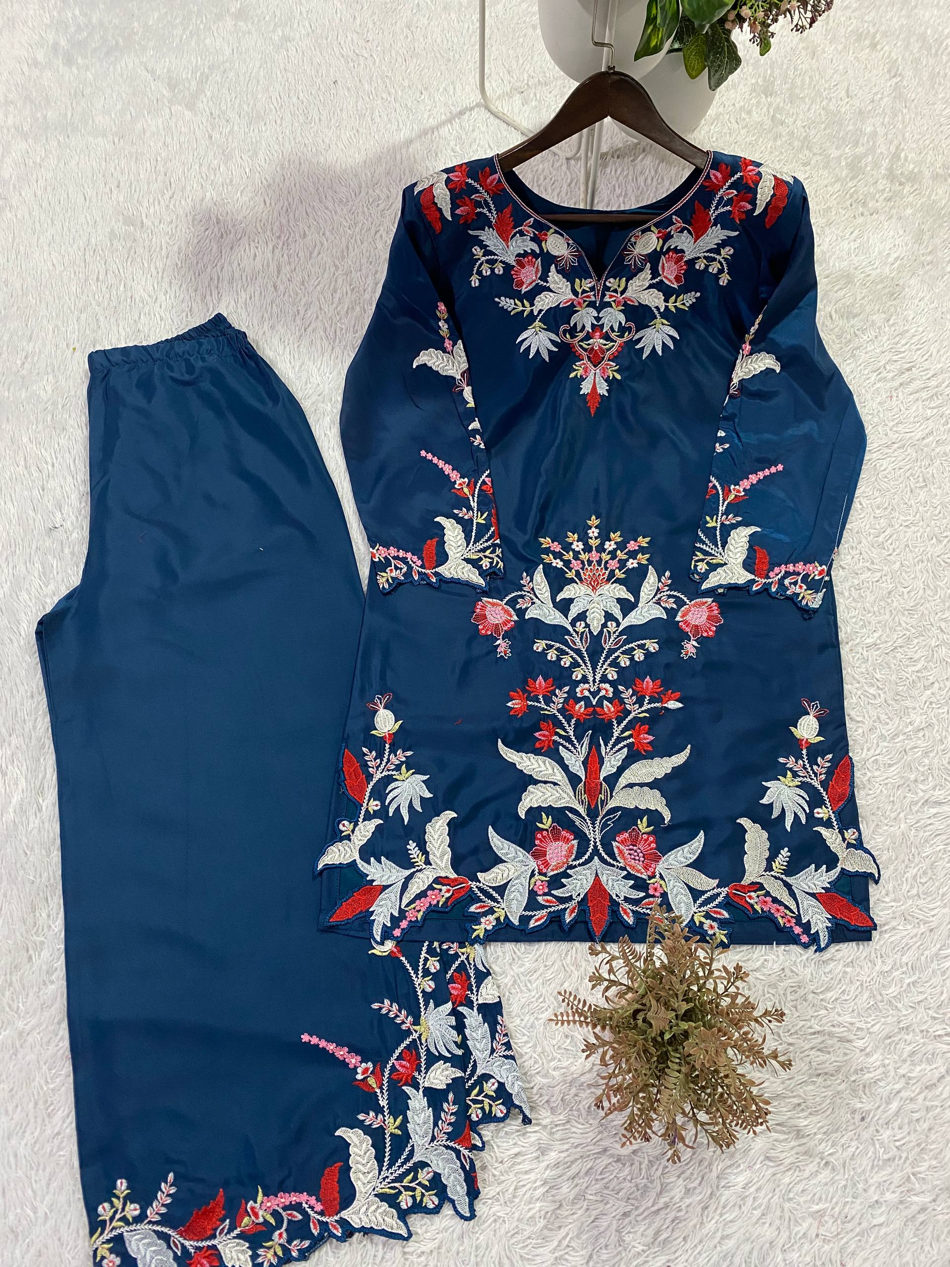 Designer Embroidered Co-Ord Set